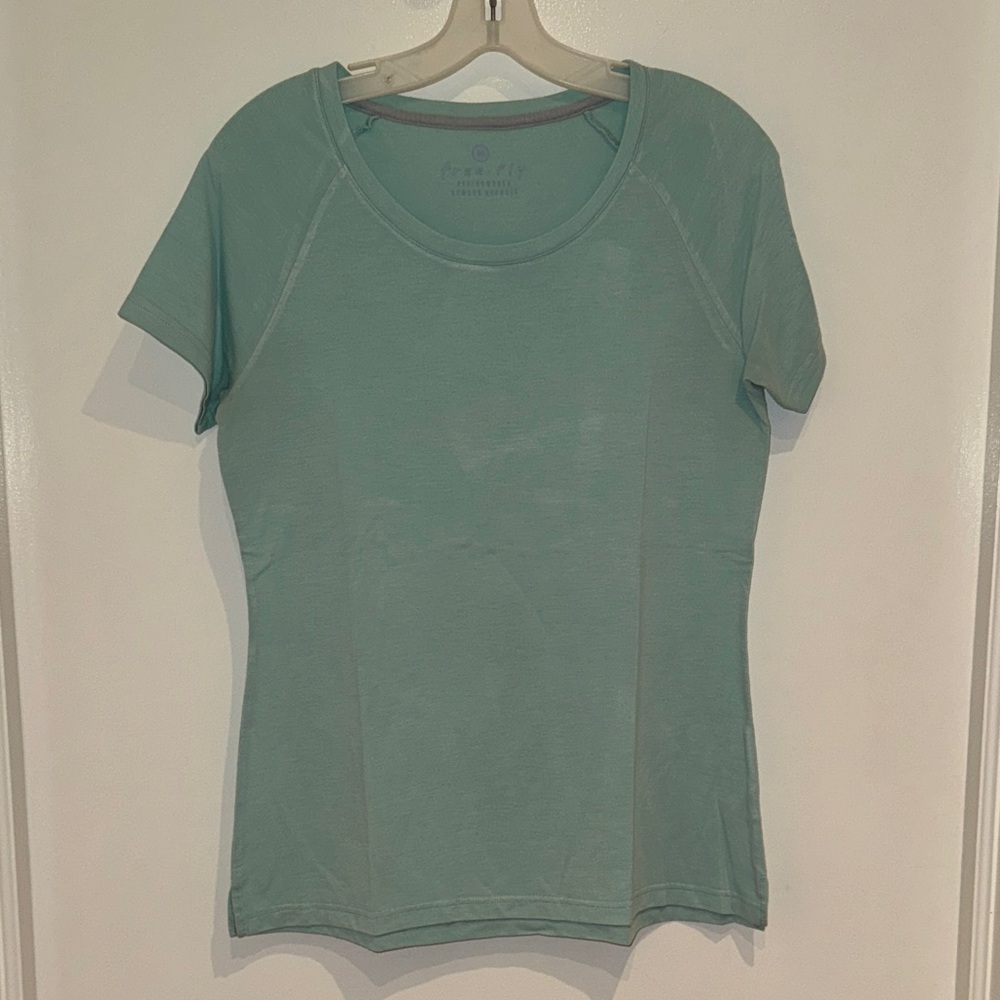 Free Fly Apparel Teal Short Sleeve Tee